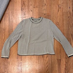 Cordera knot striped top
